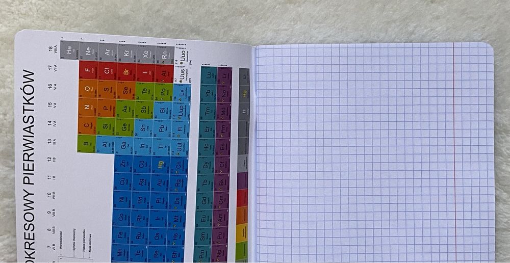 Zeszyt do chemii A5 – kratka