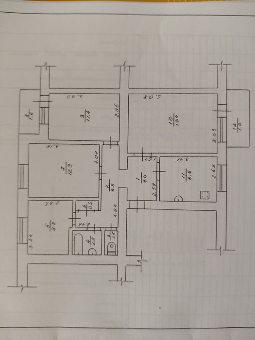 Продаж 4-кімн квартири Прилуки р-н Бам