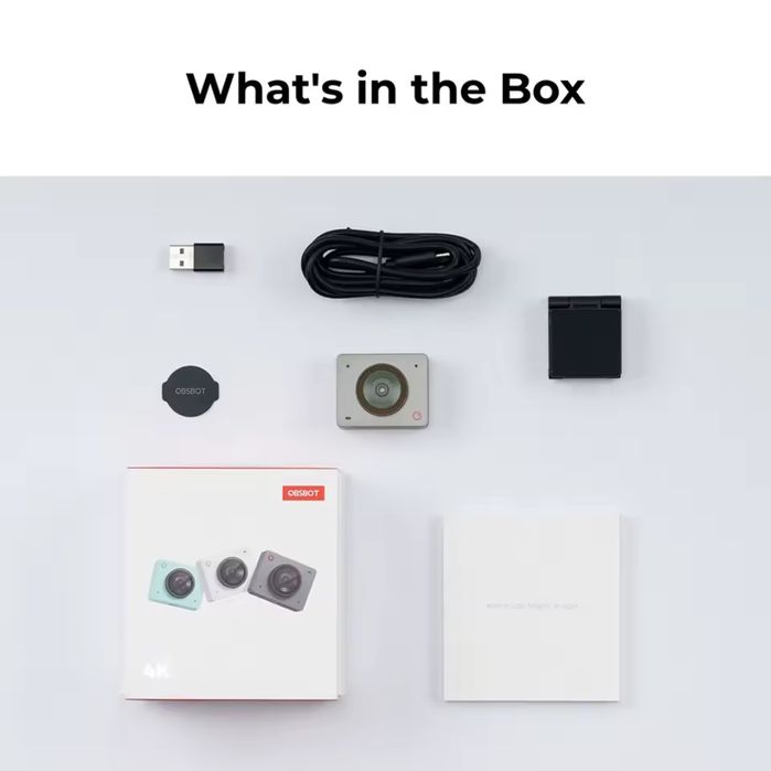 Веб-камера OBSBOT Meet 2 white 4k