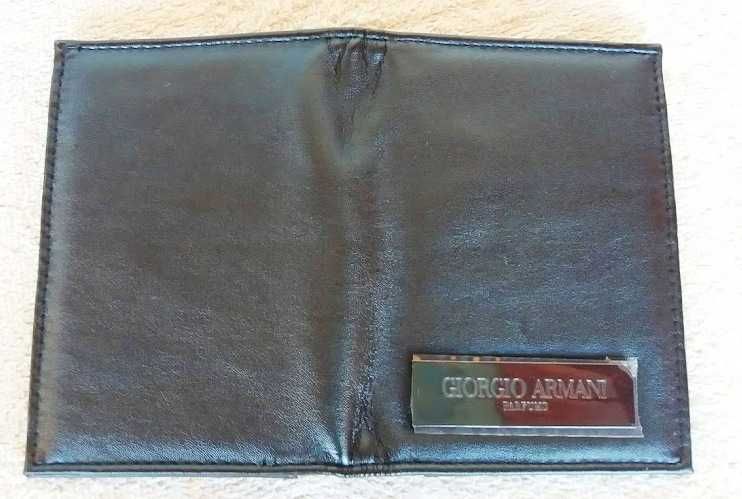 carteira masculina giorgio armani - nunca usada
