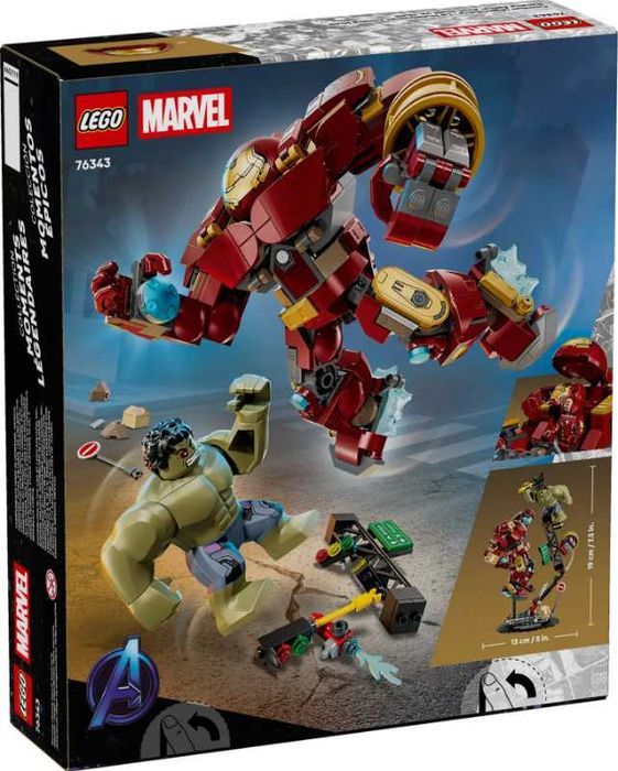 Klocki LEGO Marvel 76343 Epicka bitwa: Hulkbuster kontra Hulk