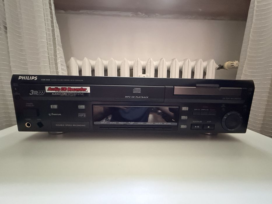 Philips CDR 800 odtwarzacz i nagrywaka / przegrywarka CD