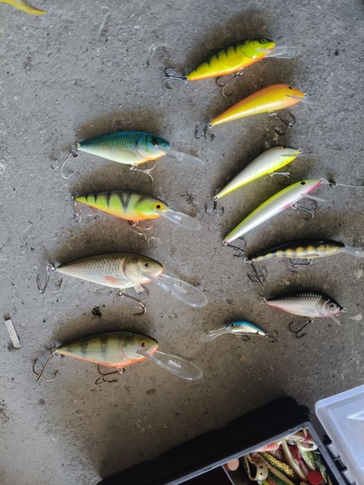 Woblery spinningowe trolingowe