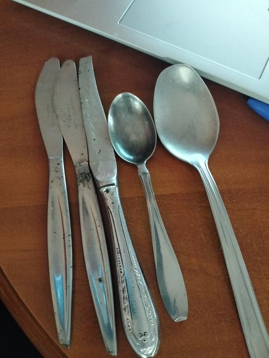Rózne rodzaje sztućców Gerlach i inne