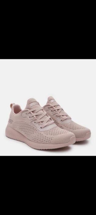 Жіночі літні кросівки сіточка Skechers Bobs Squad Ultra Fresh оригінал
