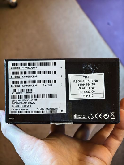 Samsung galaxy watch 42mm R810