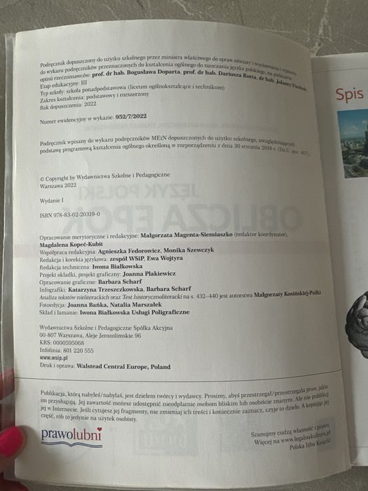 Oblicza epok język polski 4 klasa