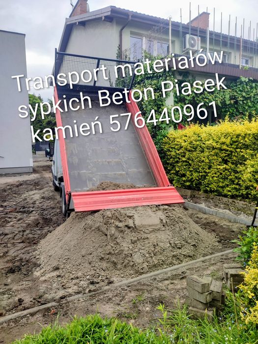 Piasek  kamień beton ziemia stabilizacja