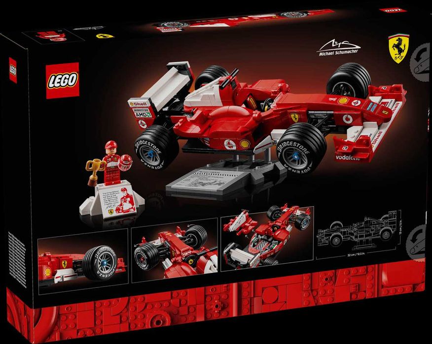 LEGO Icons Ferrari F2004 e Michael Schumacher - 11375