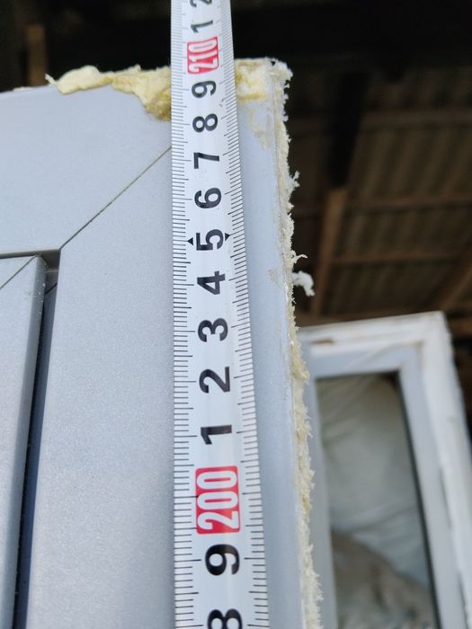 Drzwi aluminiowe zewnętrze 110 x 210 i 100 x 210