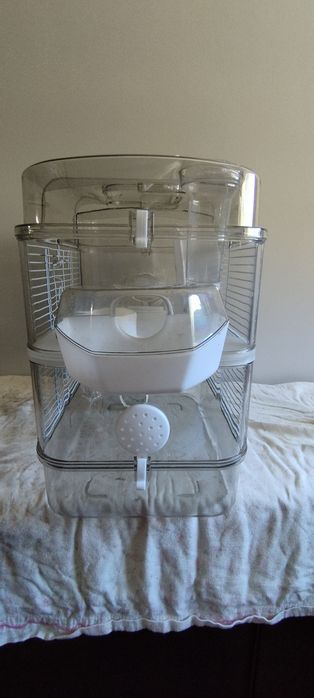 Gaiola Zolux Rody 3 Duo para Hamster/Roedores (Com Caixa e Acessórios)