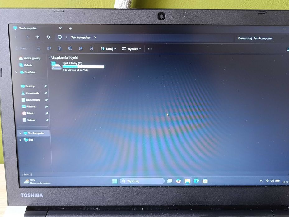 Laptop Toshiba Satellite Pro A50-E  sprawny 100% dobra bateria, szybki i lekki