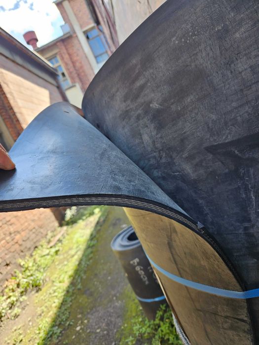 Taśmy przenośnikowe gumowe pas transmisyjny guma zbrojona używane