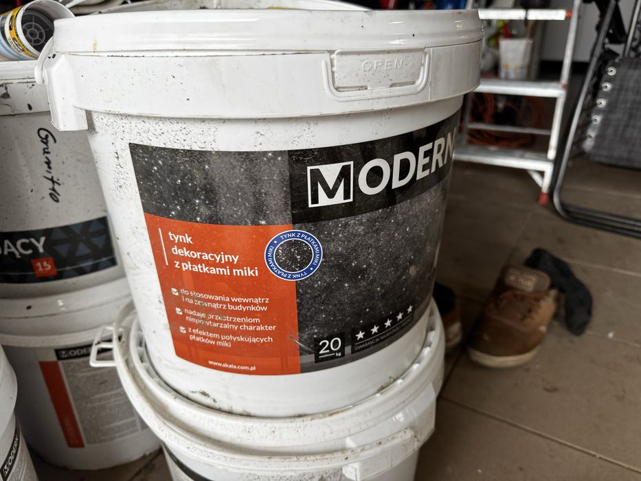 Sprzedam Tynk dekoracyjny z płatkami czarnej miki