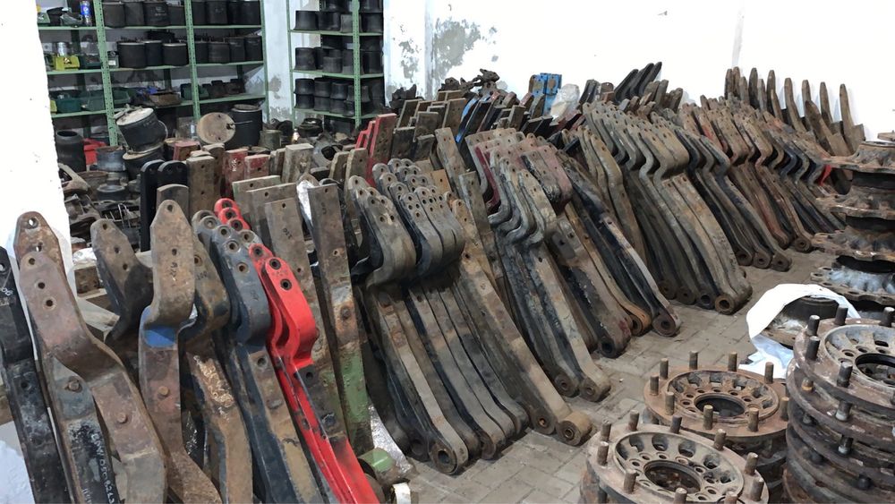 Ресора полуресора SAF BPW ROR Gigant SMB. Разборка полуприцепов