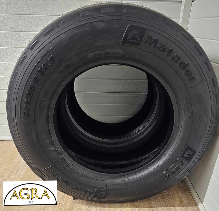385/55R22.5 [1480netto] MATADOR  T HR 5 opony opona naczepa mega MOCNA