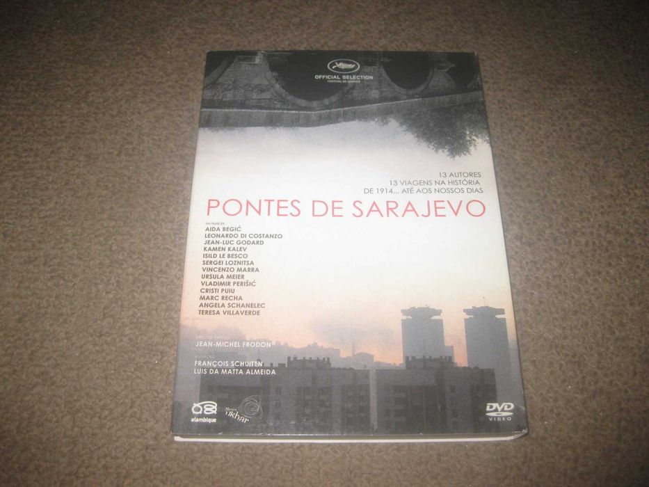 DVD "Pontes de Sarajevo" numa Edição Especial em Slidepack/Raro!