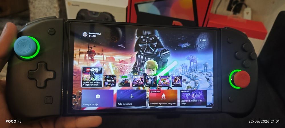 Switch oled DESBLOQUEADA 256g