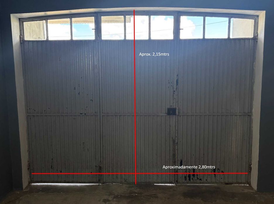 portão de garagem - recolha no local