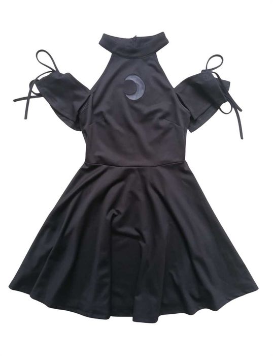 Sukienka goth witch punk rave dollskill moon killstar