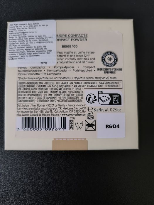 Puder Yves Rocher nowy