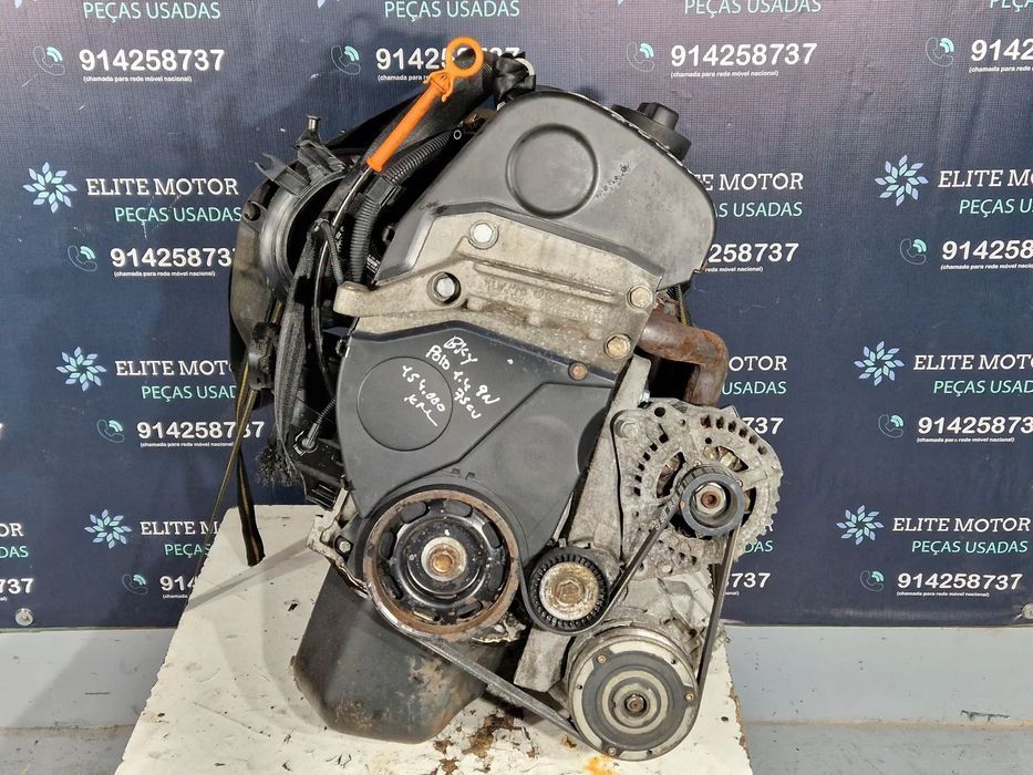 Motor usado BKY VW POLO 9N 1.4 16V 75CV SEAT IBIZA SKODA FABIA 154.000KM
