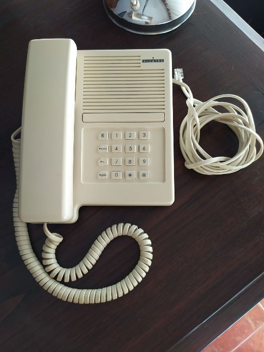 Telefone fixo Alcatel anos 90