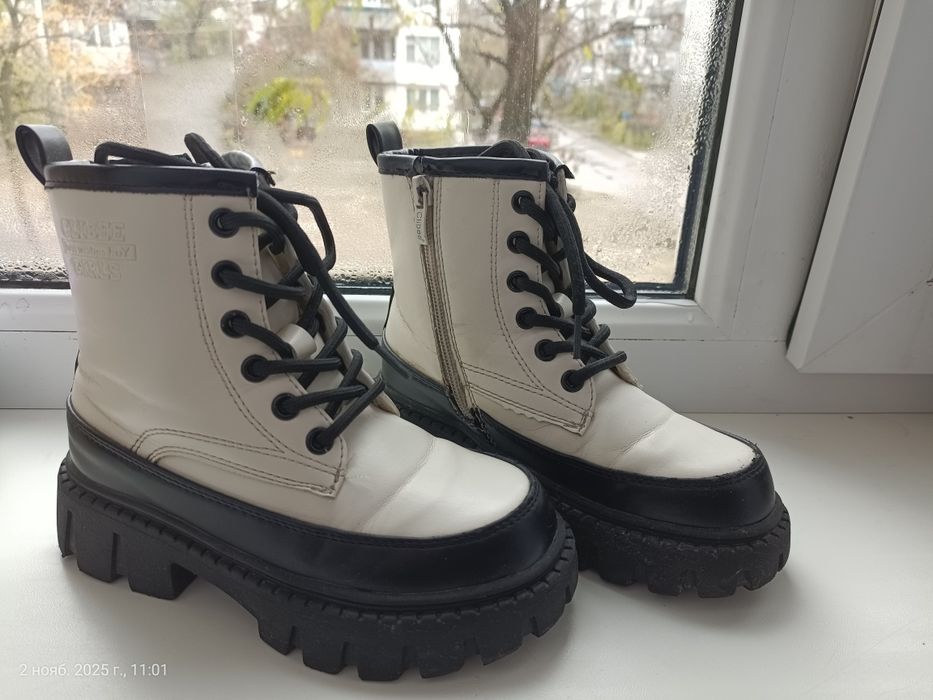 Продам зимние ботинки CLIBEE Girls. Торг