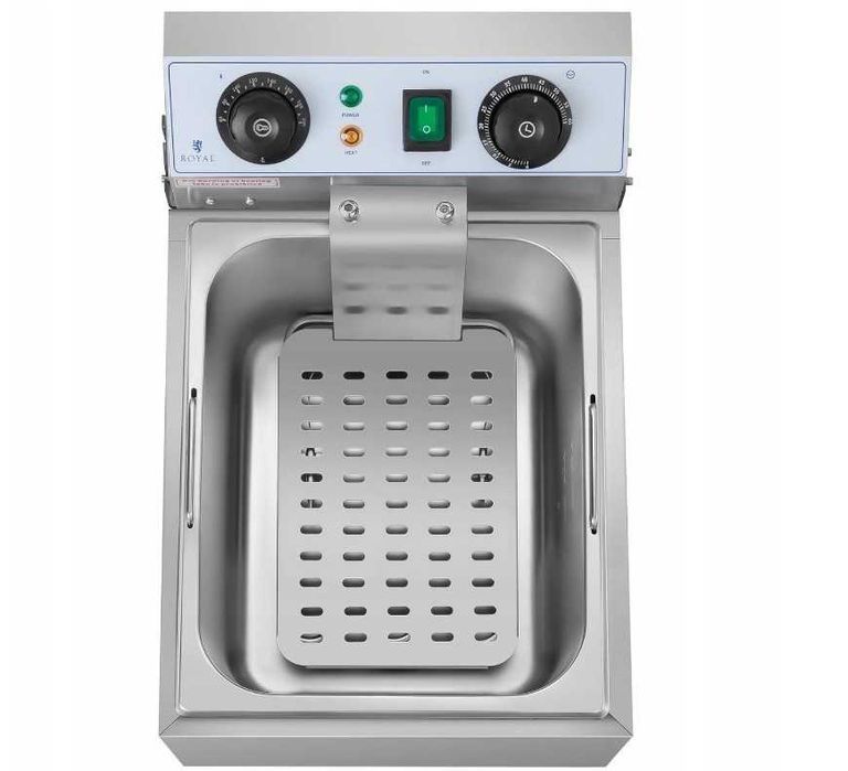 Duża Frytkownica Gastronomiczna 10L 3200W ROYAL Profesjonalna
