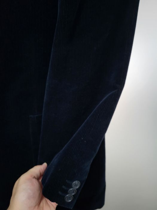 Blazer azul escuro bombazine