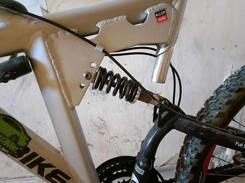 Rower guralski  szary