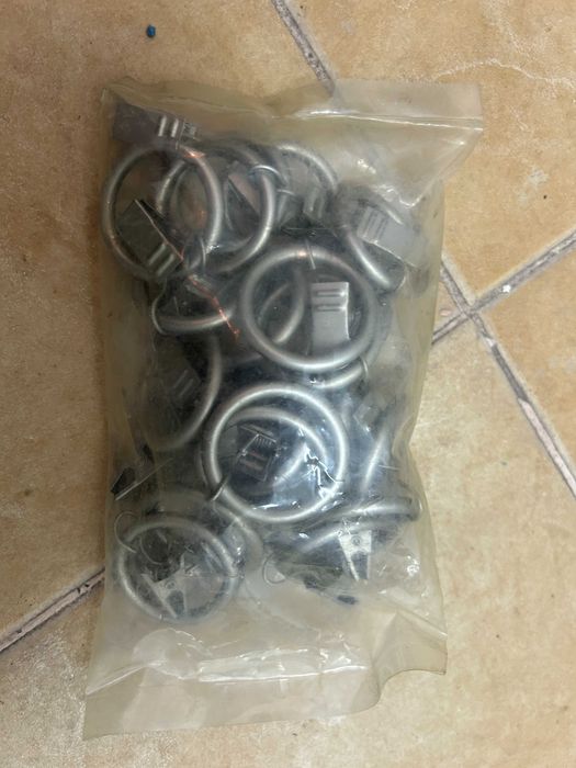 Lote de material para cortinados