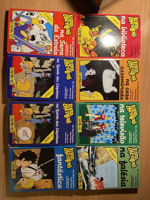 Livros coleção Uma Aventura