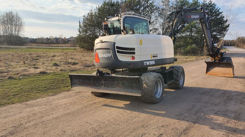 Schaeff Terex TW 95 koparka kołowa 10 ton full opcja rotator szczypce