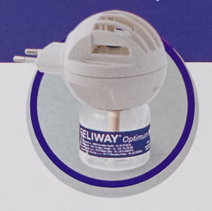 Difusor elétrico de feromonas Feliway Optimum para acalmar gatos