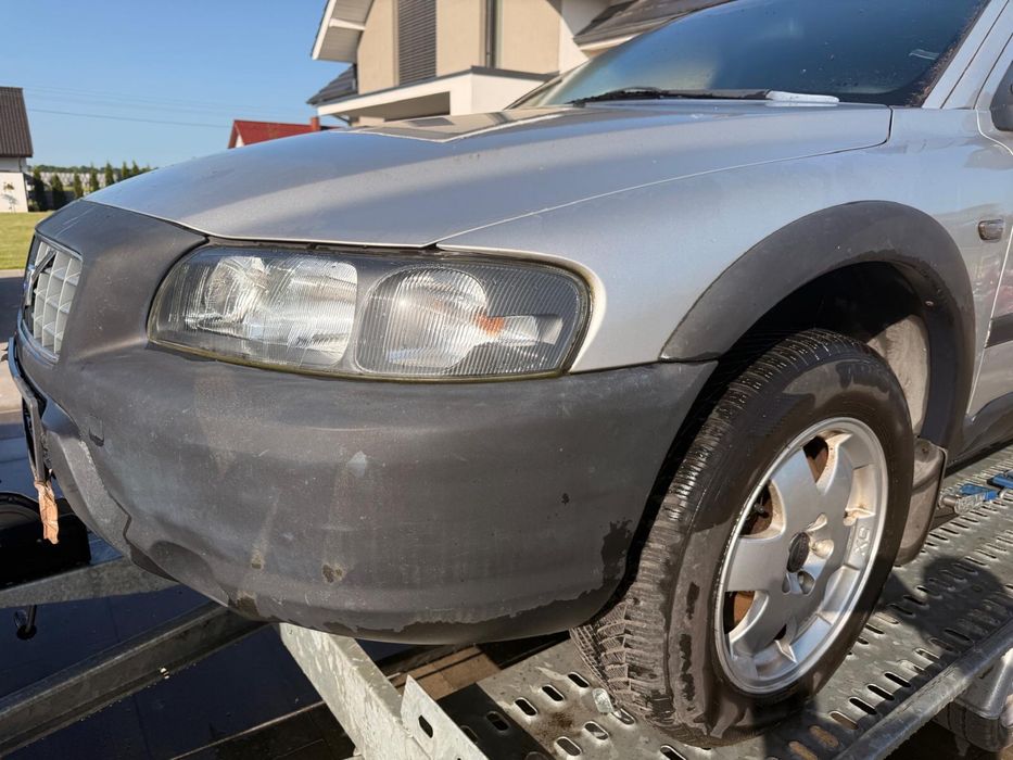 Przod kompletny volvo xc70 cross country 02r 2.4 diesel srebrny