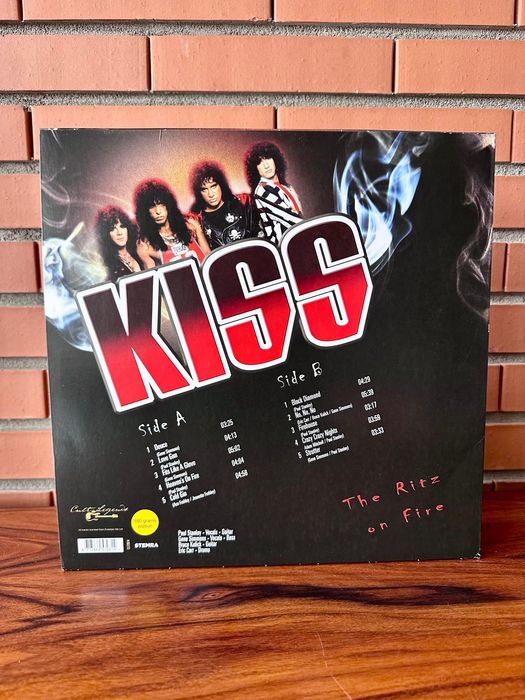Disco vinil Kiss - The Ritz on fire