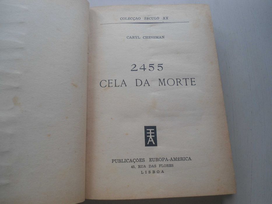 2455 Cela da Morte por Caryl Chessmann