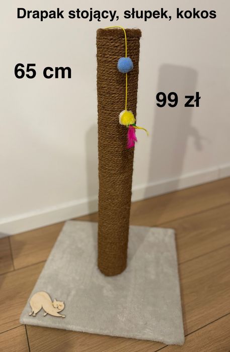 Drapak pionowy dla kota