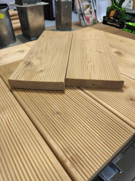 Deska tarasowa modrzew kanadyjski 27x143mm import