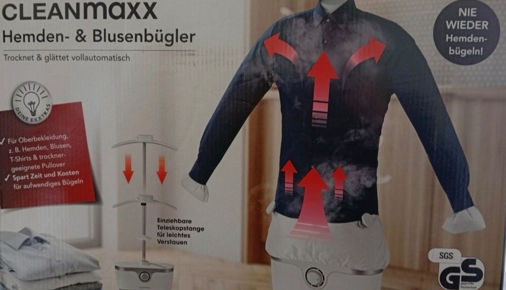 Parownica prasowacz prasownica steamer do koszul/spodni suszarka