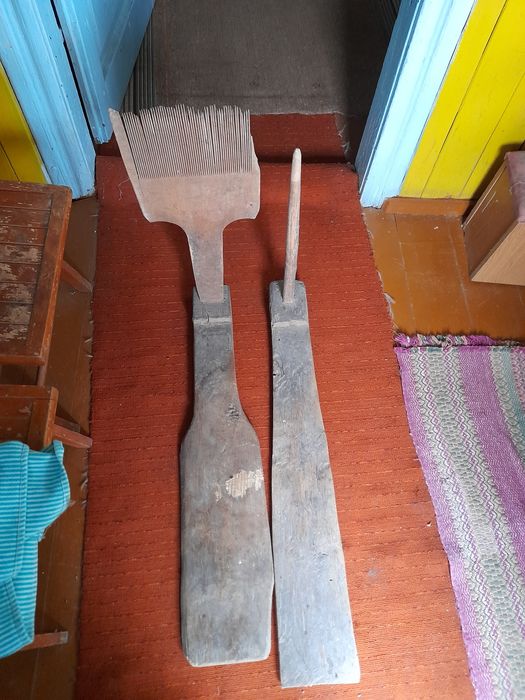 Етноінтерєр Чесалка для льону, коноп, гребінь- чесало