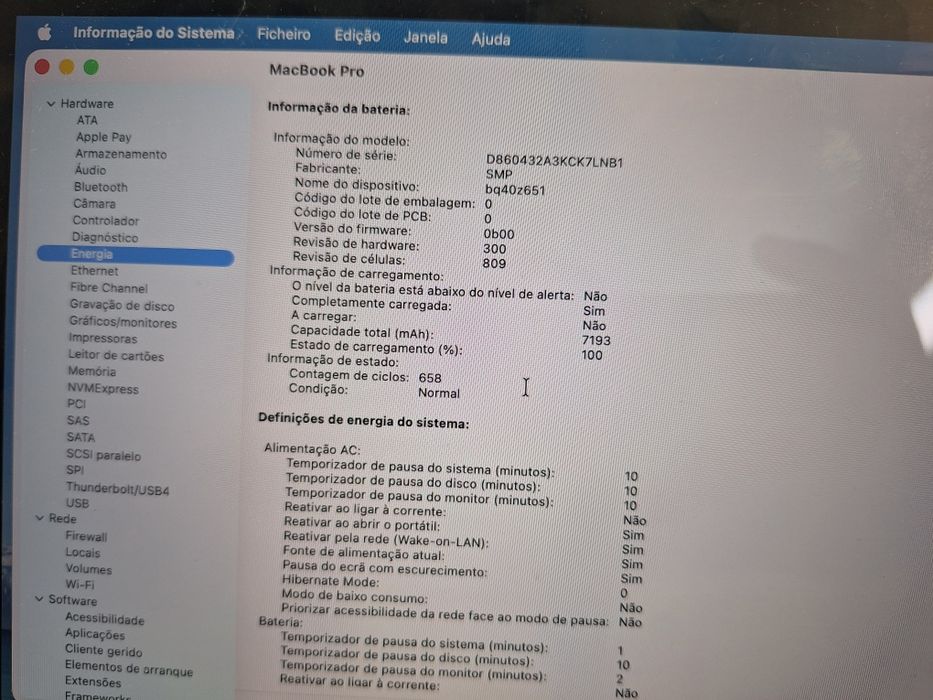 Macbook Pro A2141 16" I7 16Gb