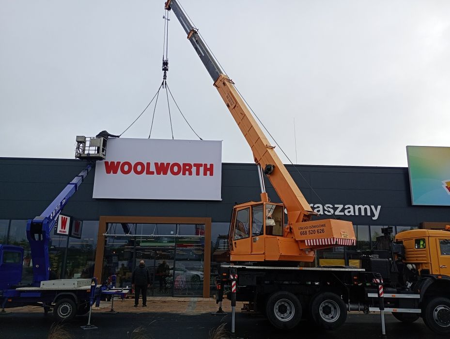 Dźwig Żuraw Usługi Dźwigowe Skierniewice
