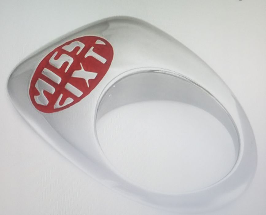 Anel em aço Miss sixty