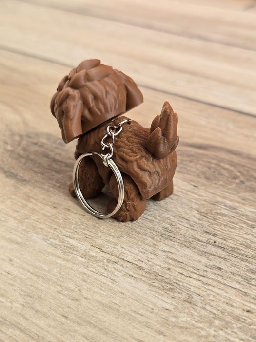 Breloczek Cavapoo 3D - Brelok Druk3d fidget Keychain