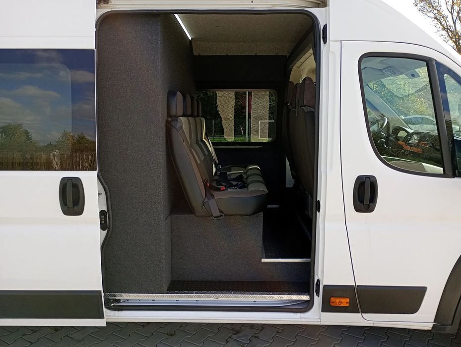Fiat DUCATO L4H2 MAXI BRYGADÓWKA 7 OSÓB KLIMA TEMPOMAT NR.31  Fiat Ducato L4H2 BRYGADÓWKA 7 osób  NR.31