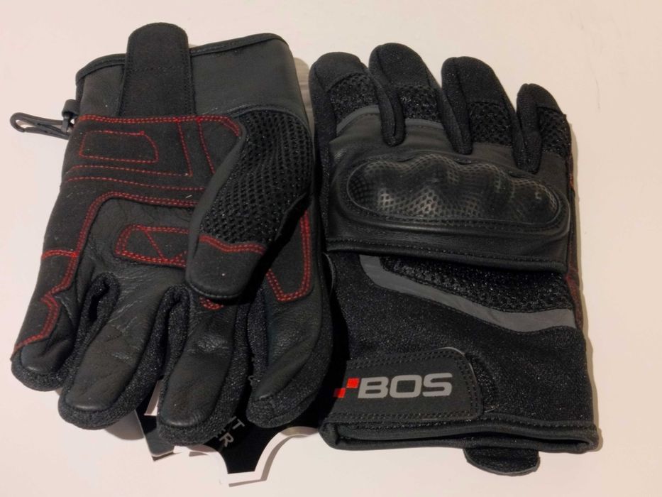 Luvas c/proteções motard novas