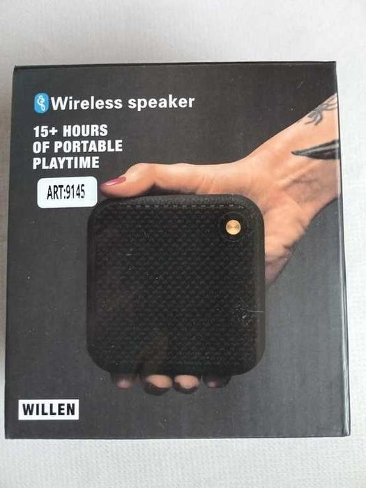 Портативна колонка Bluetooth Чорна