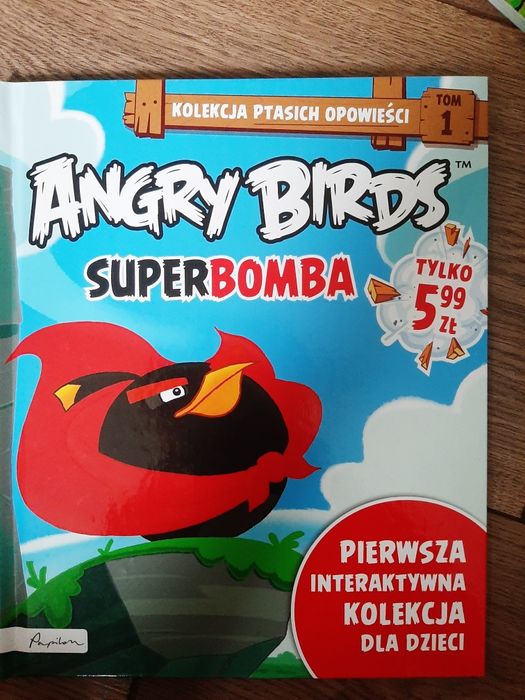 Zestaw 4 książek angry birds